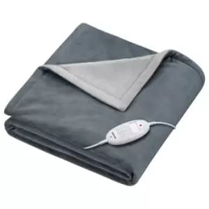 Beurer Cosy Heated Throw 180X130cm - Classic Grey