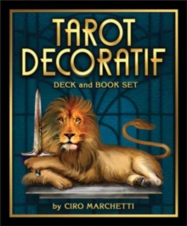 Tarot Decoratif Deck and Book Set Cards
