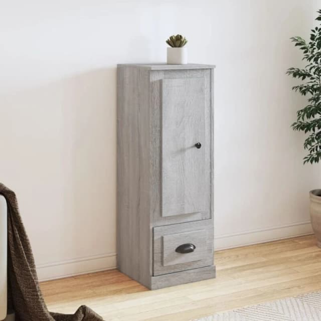 VIDAXL Highboard Grey Sonoma 36x35.5x103.5cm Engineered Wood Vidaxl 8720845792008