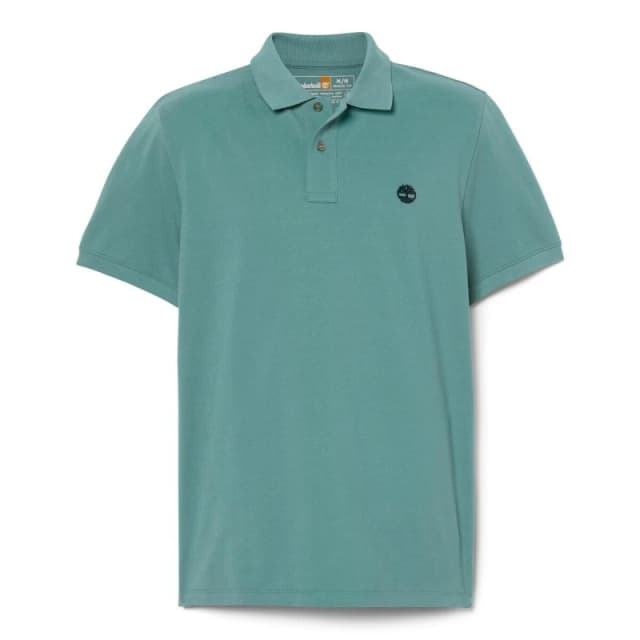 Timberland Miller Short Sleeve Polo Shirt Sea Pine CL6 male S
