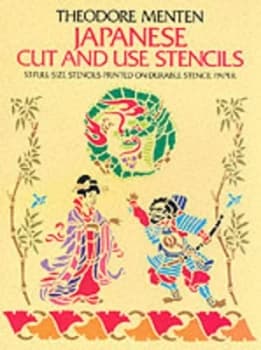 Japanese Cut and Use Stencils by Theodore Menten Paperback
