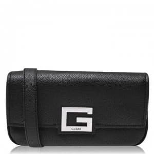 Guess Guess Shoulder Brights Bag - BLACK BLA