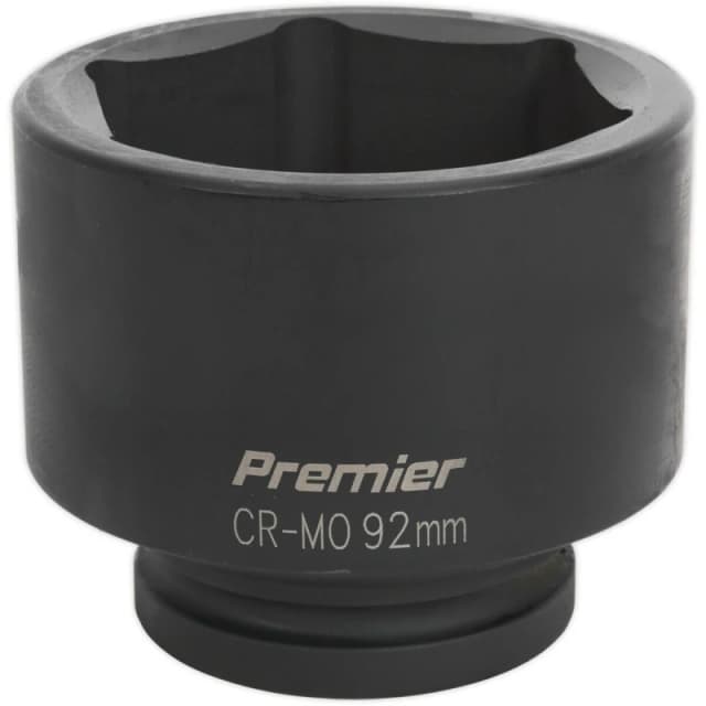 Loops 92mm Forged Impact Socket - 1" Sq Drive - Chromoly Impact Wrench Socket Multi