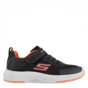 Skechers on childrens trainers - Grey/Orange