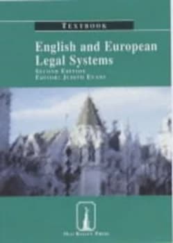 English and European Legal Systems by Judith Evans Paperback