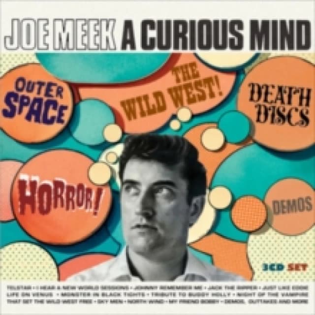 Joe Meek - A Curious Mind: Outer Space! Horror! Death Discs! The Wild West! Demos! CD / Box Set