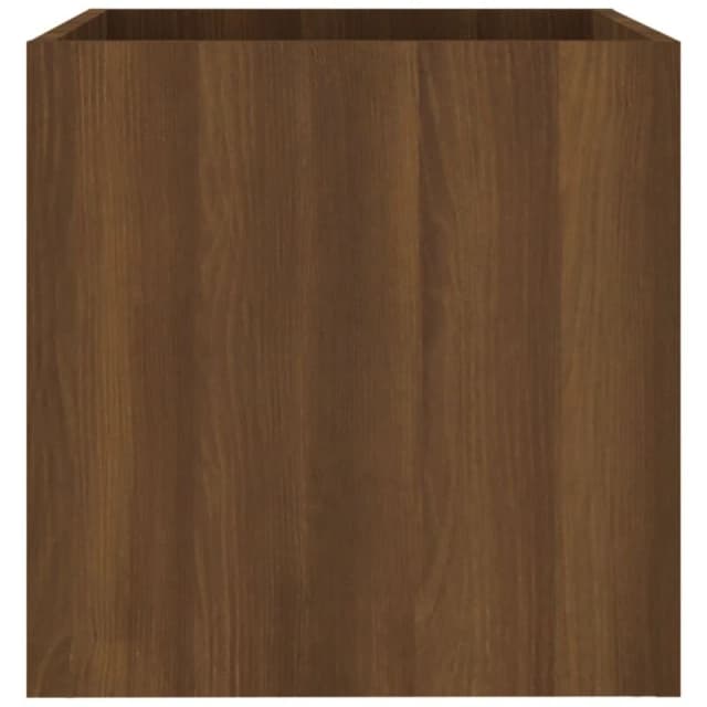 vidaXL Planter Box Brown Oak 40x40x40cm Engineered Wood, Brown 820501