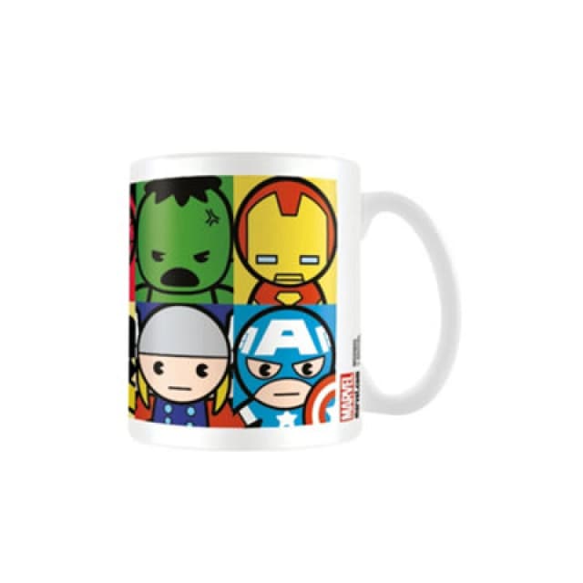 Marvel Kawaii Characters Mug Multi unisex