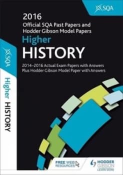 Higher History 2016-17 Sqa Past Papers with Answers by Sqa Book