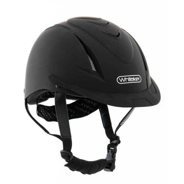 John Whitaker New Rider Generation Horse Riding Helmet Black unisex 52-56cm