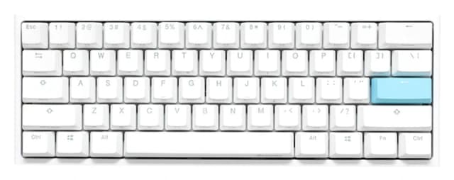Ducky One 2 Pro Mini White RGB Cherry MX Black Switch