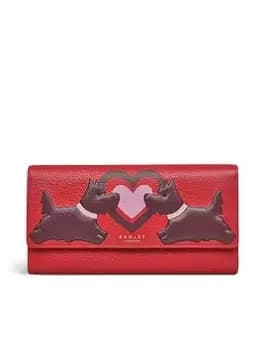 Radley Valentines Ss23 Large Flapover Matinee - Crimson
