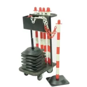 Slingsby Plastic Post and Chain Trolley