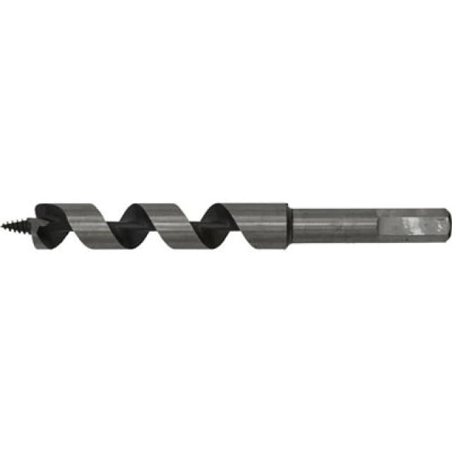 Loops 16 x 155mm Hardened Auger Wood Drill Bit - Hexagonal Shank - Woodwork Timber Multi