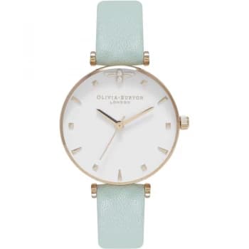 Queen Bee Rose Gold & Mint Watch