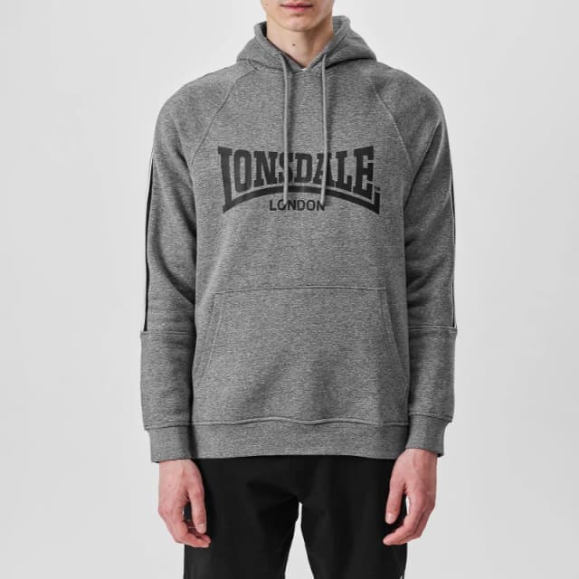 Lonsdale Logo Hoody - Black M
