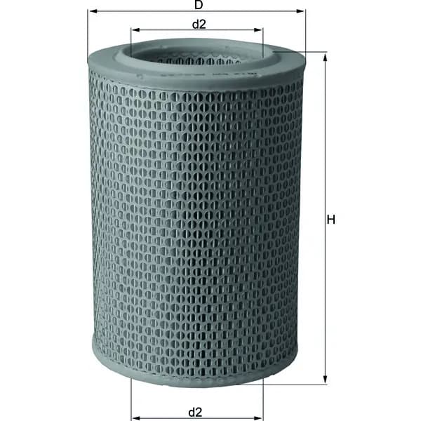 Air Filter Lx620 70373793 By Mahle Original