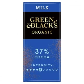 Green & Blacks Milk Chocolate Bar - 90g x 15