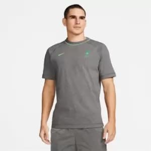 Nike Liverpool Travel T-Shirt 2023 2024 Adults - Grey