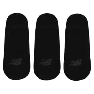 New Balance 3 Pack Trainer Liner Socks - Black
