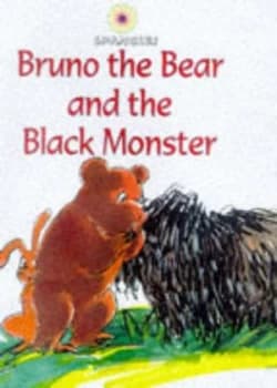 Bruno the Bear and the Big Black Monster by Su Swallow and Fiona Waters and Zau Hardback