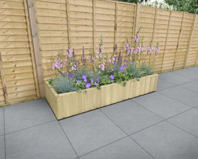 Forest Garden Low Level Lapline Planter 670mm X 1794mm