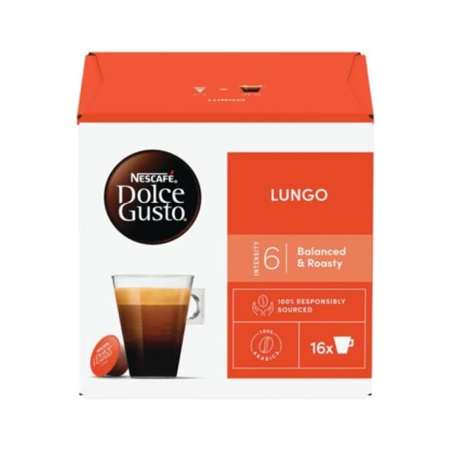 Nescafe Dolce Gusto Cafe Lungo Coffee Pods (48 Pack) 12562075