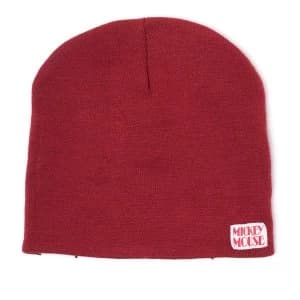 Disney - Magic Jacquard Womens X-Large Beanie - Red