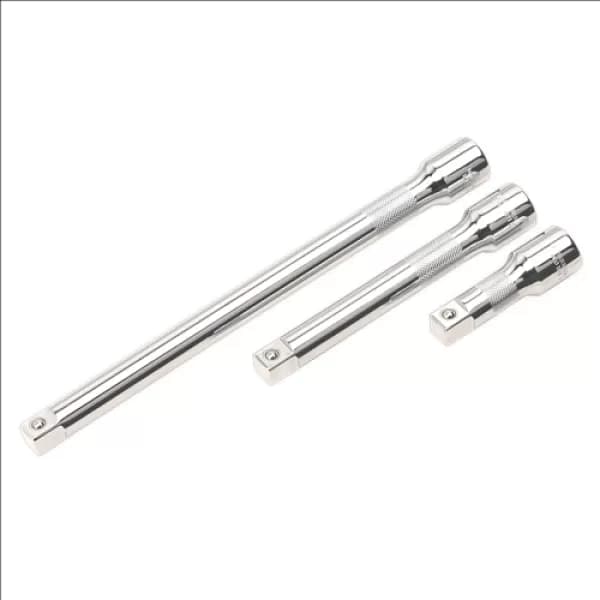 Genuine SEALEY AK6350 Extension Bar Set 3pc 1/2Sq Drive