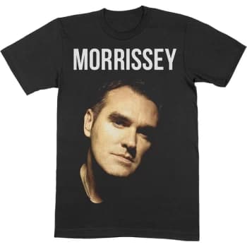 Morrissey - Face Photo Unisex X-Large T-Shirt - Black