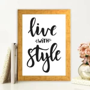 AC619156109266 Multicolor Decorative Framed MDF Painting