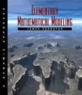 elementary mathematical modeling a dynamic approach