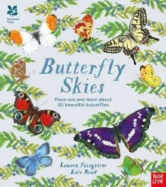 National Trust: Butterfly Skies : Press out and learn about 20 beautiful butterflies Hardback