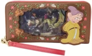 Snow White and the Seven Dwarfs Loungefly - Lenticular Princess Wallet multicolour