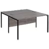 Dams International Desk MB1416BKGO 1,400 x 1,600 x 725 mm