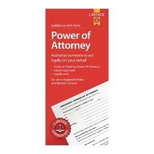 Law Pack Power of Attorney Pack Pack of 5 F334
