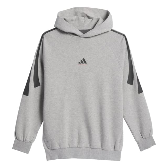 adidas Mens Adi Bb Pk Performance Hoodie Medium Grey male 2XS