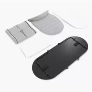 iCandy Peach 7 2nd Carrycot Fabric - No Bumper Bar Light Grey