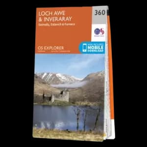 Map of Loch Awe & Inveraray