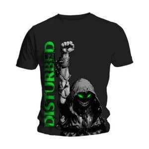 Disturbed - Up Your Fist Unisex XX-Large T-Shirt - Black