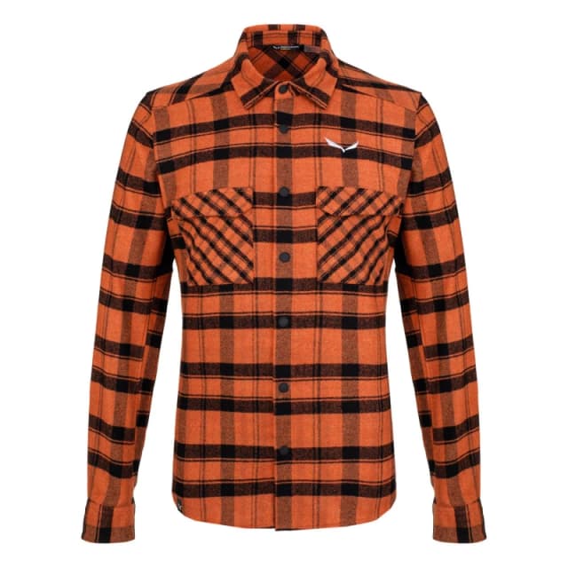 Salewa Puez Long Sleeve Shirt Mens - Orange Orange S