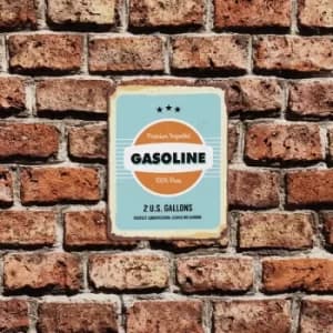 Gaso Line Multicolor Decorative Metal Wall Accessory