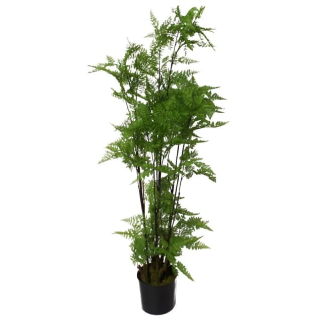 Leaf Artificial Fern Tree Plant Natural Moss 150cm 5ft Leaf Trees Realistic Plant Botanik Green