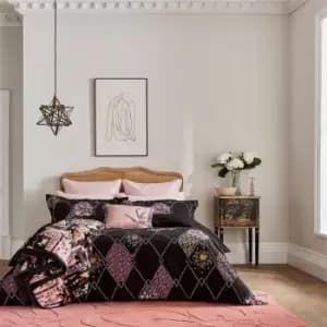 Ted Baker Diamonds Cotton Duvet Cover - Black