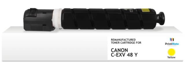 PrintMate Canon C-EXV48 Y. remanufactured toner. Yellow 11500p