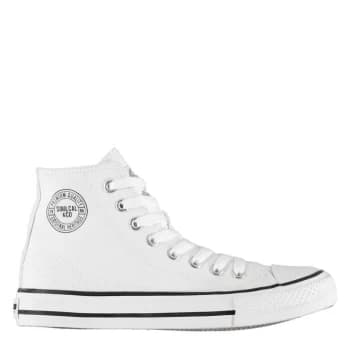 SoulCal Juniors Canvas Hi Tops - White