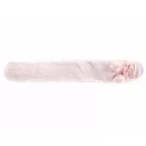 Warmies Extra Long Fur Hot Water Bottle Pink