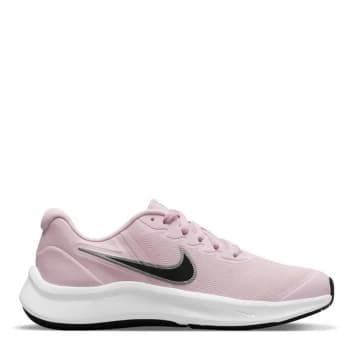 Nike Star Runner 3 Big Kids Running Shoe - Pink/Black