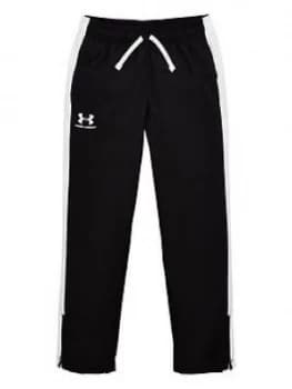 Urban Armor Gear Childrens Woven Track Pants - Black/White, Size L, 11-12 Years