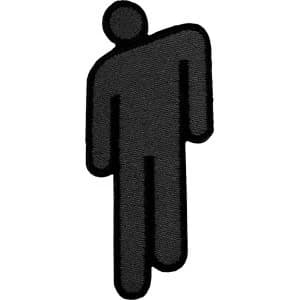 Billie Eilish - Blohsh Black Standard Patch